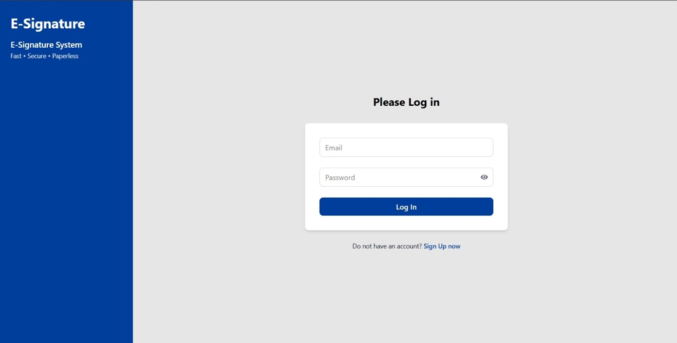 E-Signature preview
